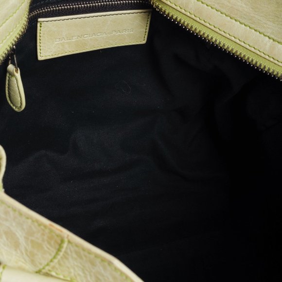 Balenciaga Pistachio Agneau GSH Motorcycle City Bag - Picture 13 of 15